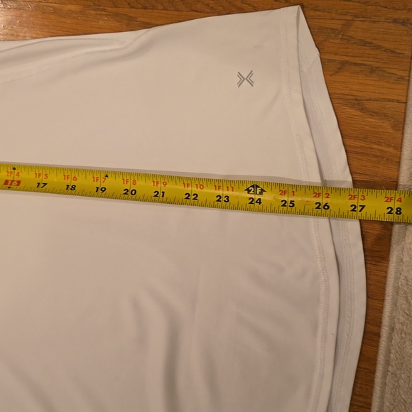 XERSION WOMENS WHITE ATHLETIC  SHORT SLEEVES TEE SIZE SMALL - Picture 10 of 12